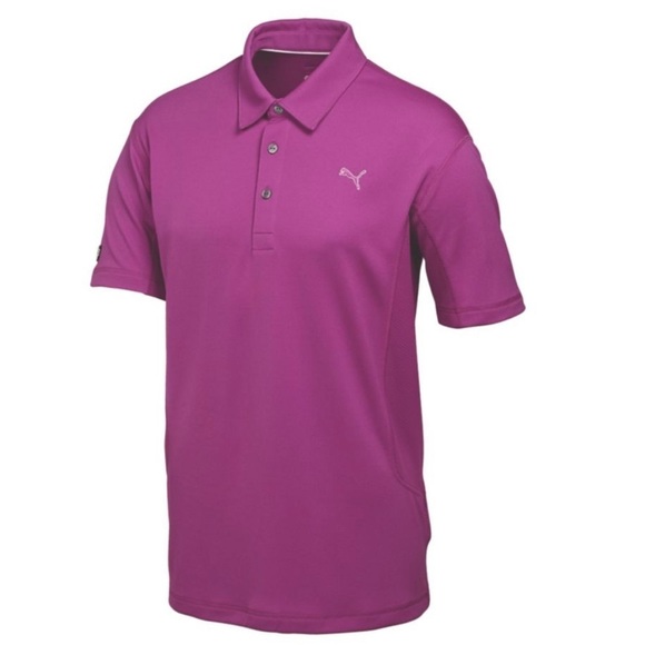 Puma Other - Plum drycell tech golf shirt